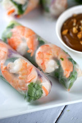 Three Ladies Brand Natural Gluten Free Spring Roll Rice Paper Wrappers - Pick your size and quantity! (10-Pack, 22cm)
