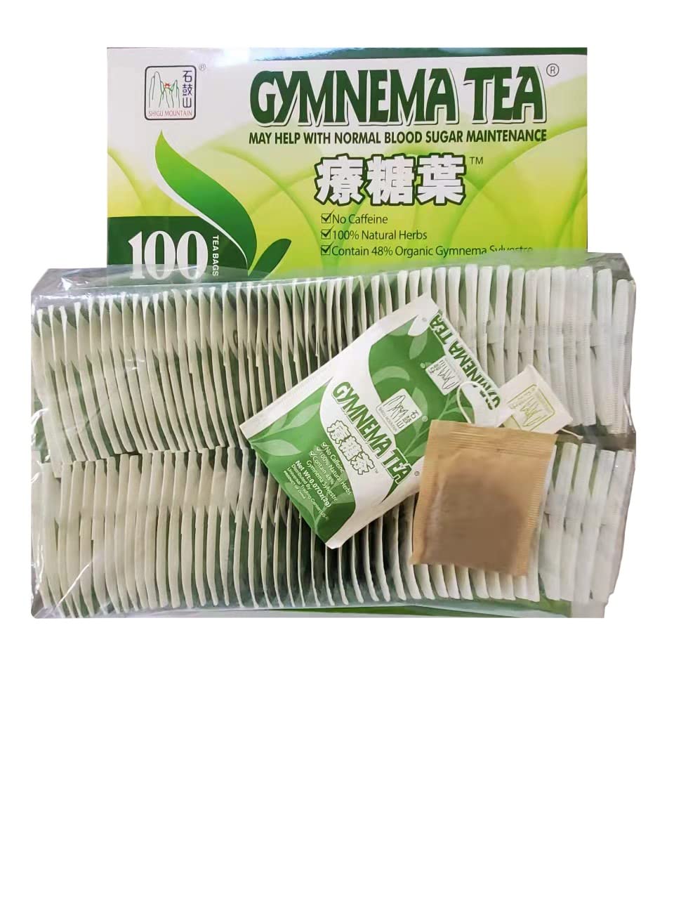 Shigu Mountain Gymnema Tea - Unbleached Bags (Brown)