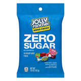 Zero Sugar Jolly Ranchers Hard Candy, 3.6 Ounce Bag (Pack of 4), Sugar Free Candy, Individually Wrapped Hard Candy, The Hampton Popcorn & Candy