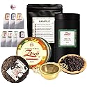 Yunnan Tuocha® Zouji Nature Tuocha Tea - Award-Winning Tea Sample Pack - 100g Nest + 100g Loose Tea No.116 + 7 Sachets of Different Flavors - 217g