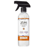Zum by Indigo Wild All-Purpose Cleaner - Natural Multipurpose Cleaner Made with Essential Oils, Baking Soda & More - Sweet Orange, 16 fl oz