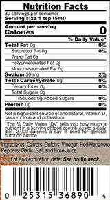 Marie Sharp’s Garlic Habanero Pepper Sauce, 5 oz - Bold Belizean Hot Sauce with Garlic & Heat - All-Natural, Gluten-Free