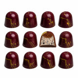 OMNIYA Delicacy Chocolate Galaxy Bonbon (7.5 oz) Omniyella Hazelnut Spread & Cookie Crumble 12 pcs - Belgian Artisan Chocolate Gift for Birthdays