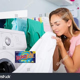 WashEZE 3 in 1 Laundry Detergent Sheets, Scented 120 Count Power Sheets include All of Your Laundry Needs With The Powerful Cleaning Ability, Softner