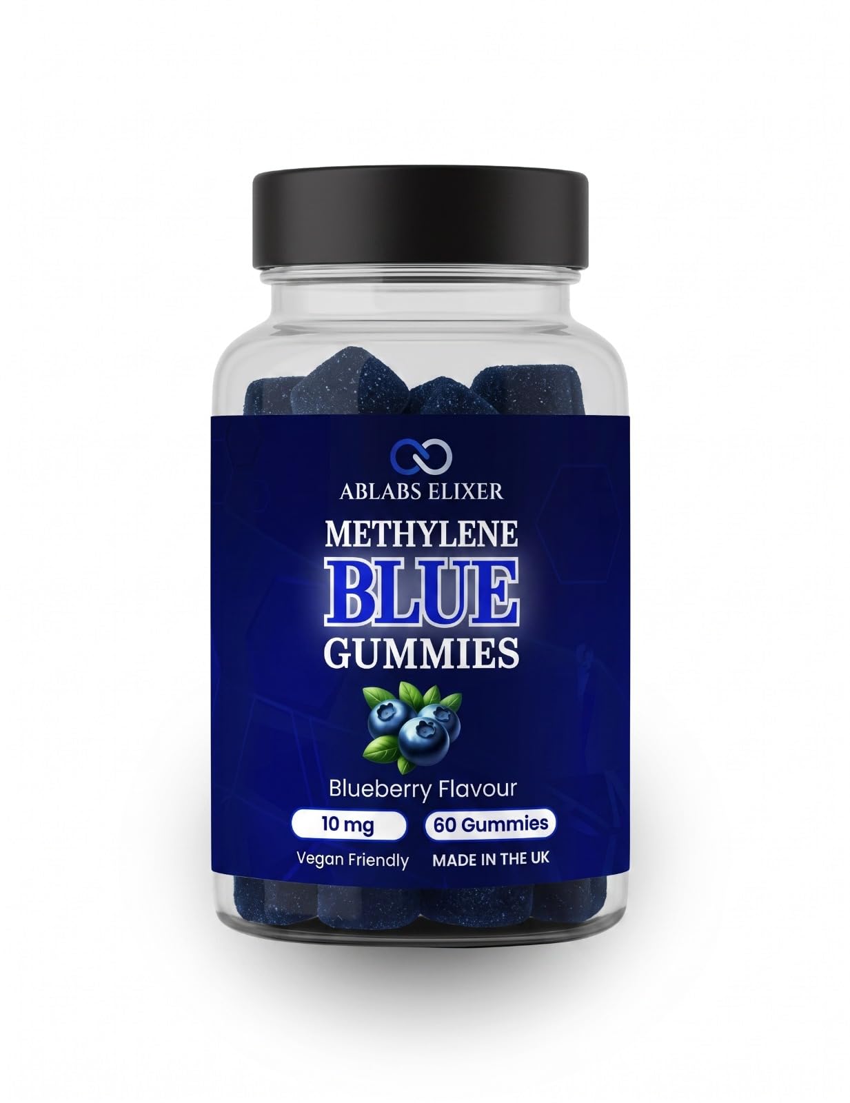Ablabs Elixer Performance Blue Chews | Advanced Mitochondrial Compound | 60 Count