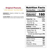 BEER NUTS Original Peanuts - Travel Size Sweet & Salty Bar Nuts - Gluten Free, Kosher, Low Sodium Peanut Snacks Made In The USA - 12oz Resealable Can
