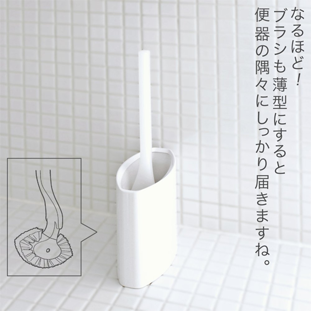 Myrna smart toilet brush white W051W (japan import)