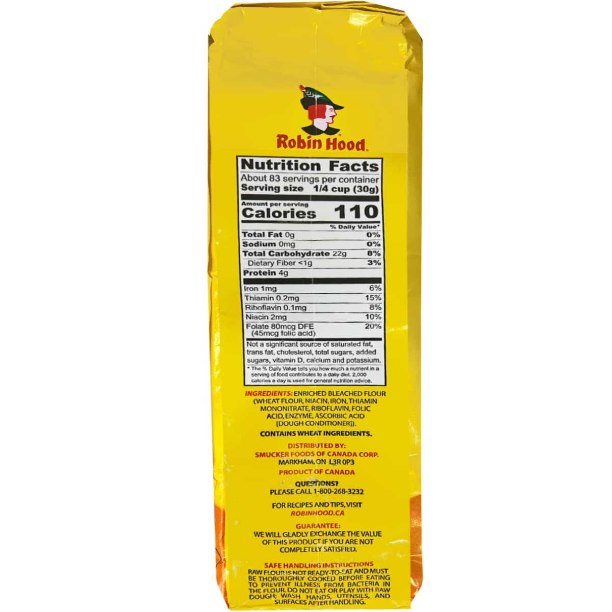 Robin Hood - All Purpose Original Flour 5.5 LB (2.5 Kg)