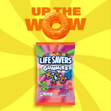 LIFE SAVERS Gummies X's & O's Gummy Candy Game Night Family Game Snack, 7 Oz Bag