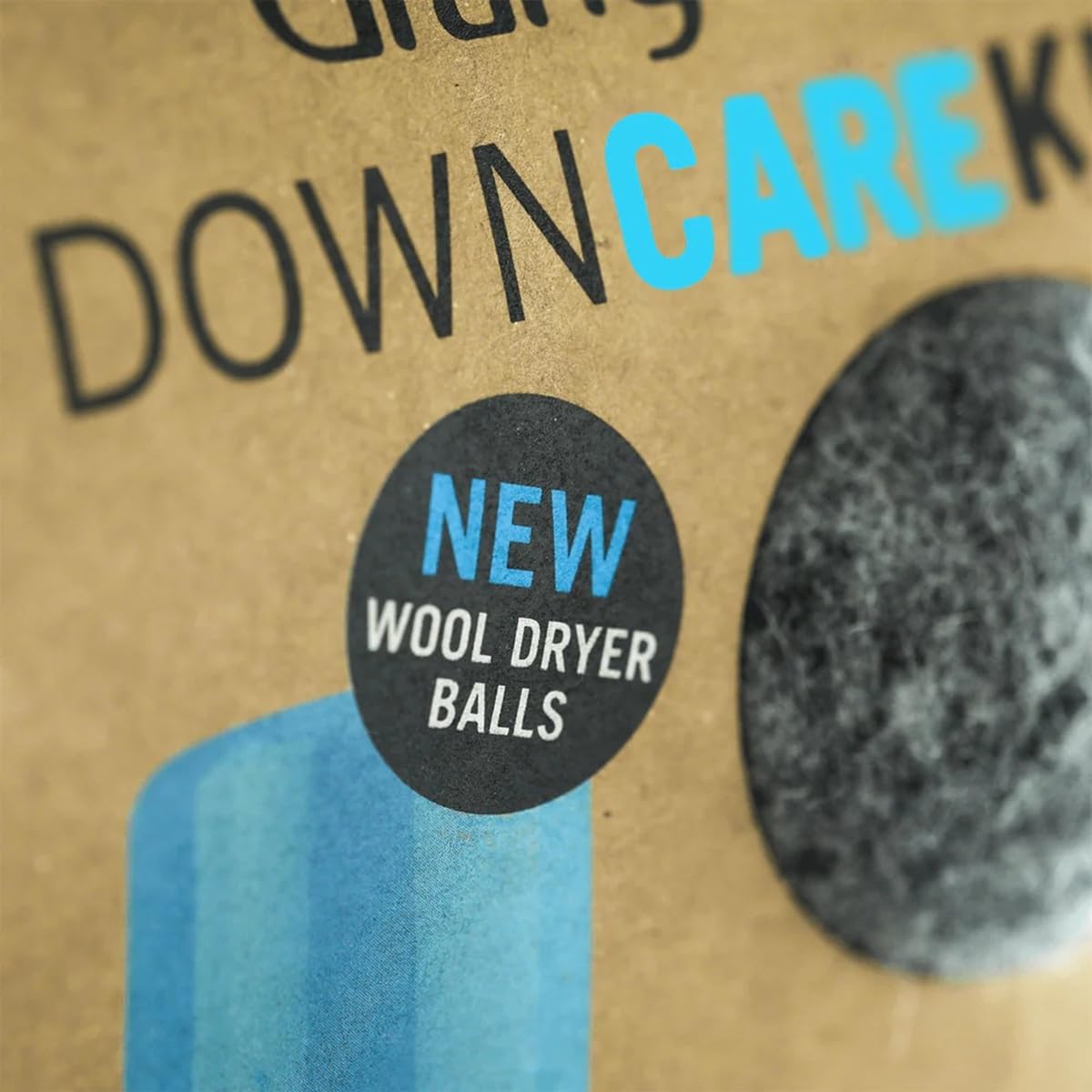 Grangers Down Care Kit - 2 in 1 Wash + Repel Detergent for Down (10 oz) with 3 Reusable Wool Drier Balls To Restore Down Loft