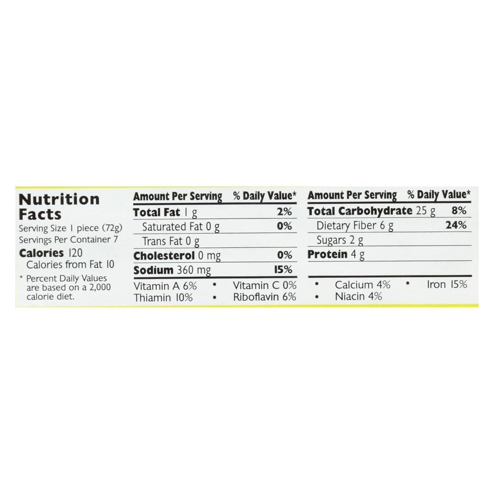 Mestemacher Organic Whole Rye Bread, 17.6 Oz - Authentic German Whole Grain Rye Bread | High Fiber, Dense European Bread, USDA Organic, Non-GMO, Ready