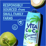 Vita Coco Coconut Water, 33.8 fl oz (Pack of 4)
