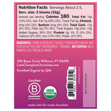LAKE CHAMPLAIN CHOCOLATES Organic Raspberries & Dark Chocolate Bar, 3 OZ