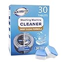 NATRUTH 30 Pack Washing Machine Cleaner Tablets, Solid Washer Deep Cleaning Tablet, Clean Inside Drum And Laundry Tub Seal