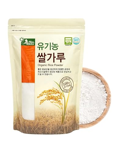 Korean 100% Pure Organic Rice Flour 350g/12.3oz - ??? ??? Baking, Cake, Rice Gruel