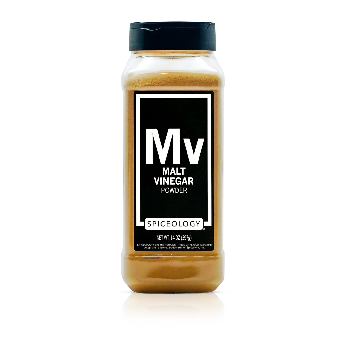 Spiceology - Malt Vinegar Powder - Tangy, Fermented Flavor for Fries, Rubs, Chips & Snack Seasonings - Use in Dips, Marinades & British-Style Dishes