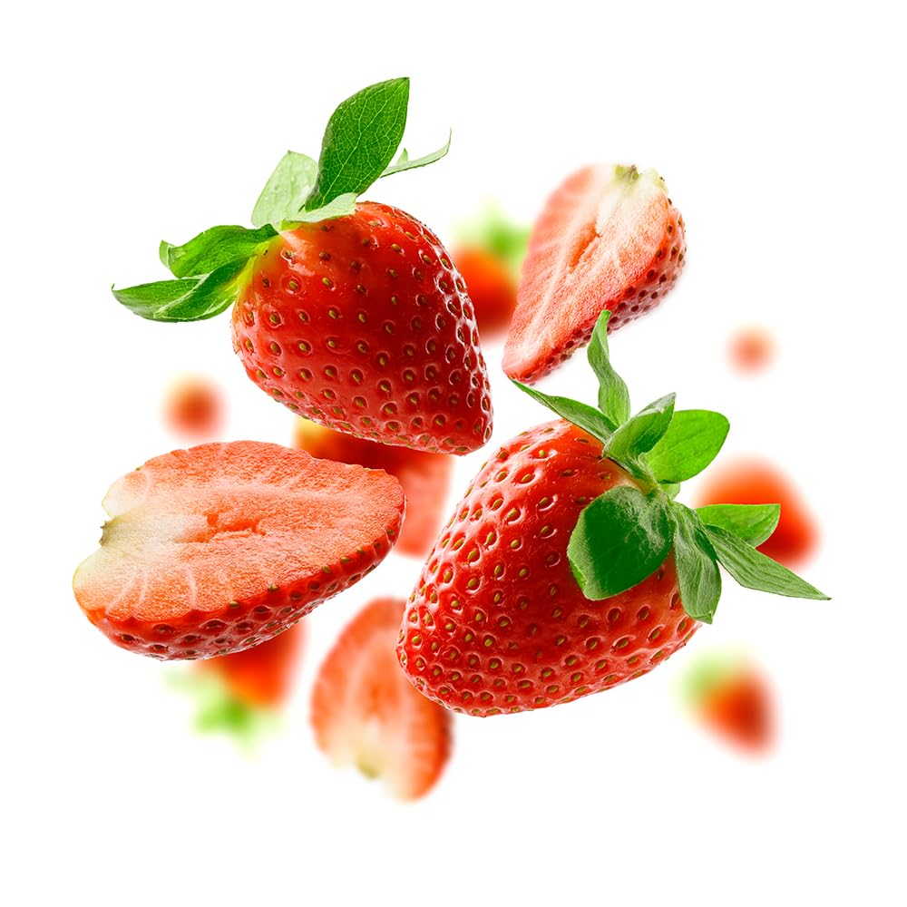 OliveNation Fresh Strawberry Flavor Fountain, Sugar Free, Water Soluble Beverage Flavoring for Ice Cream, Soda, Baked Goods, Non-GMO, Gluten Free
