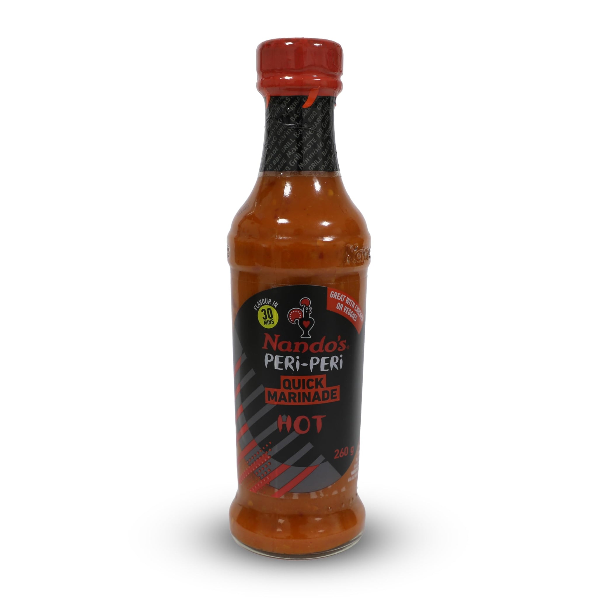 Nando's Hot Peri-Peri Marinade (260g) - Pack of 6