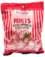 Coastal Bay Starlight Mints Spearmint and Peppermint Flavored Hard Candy (1 Pack Each) Bundled With A Joy Bringers Gift Box
