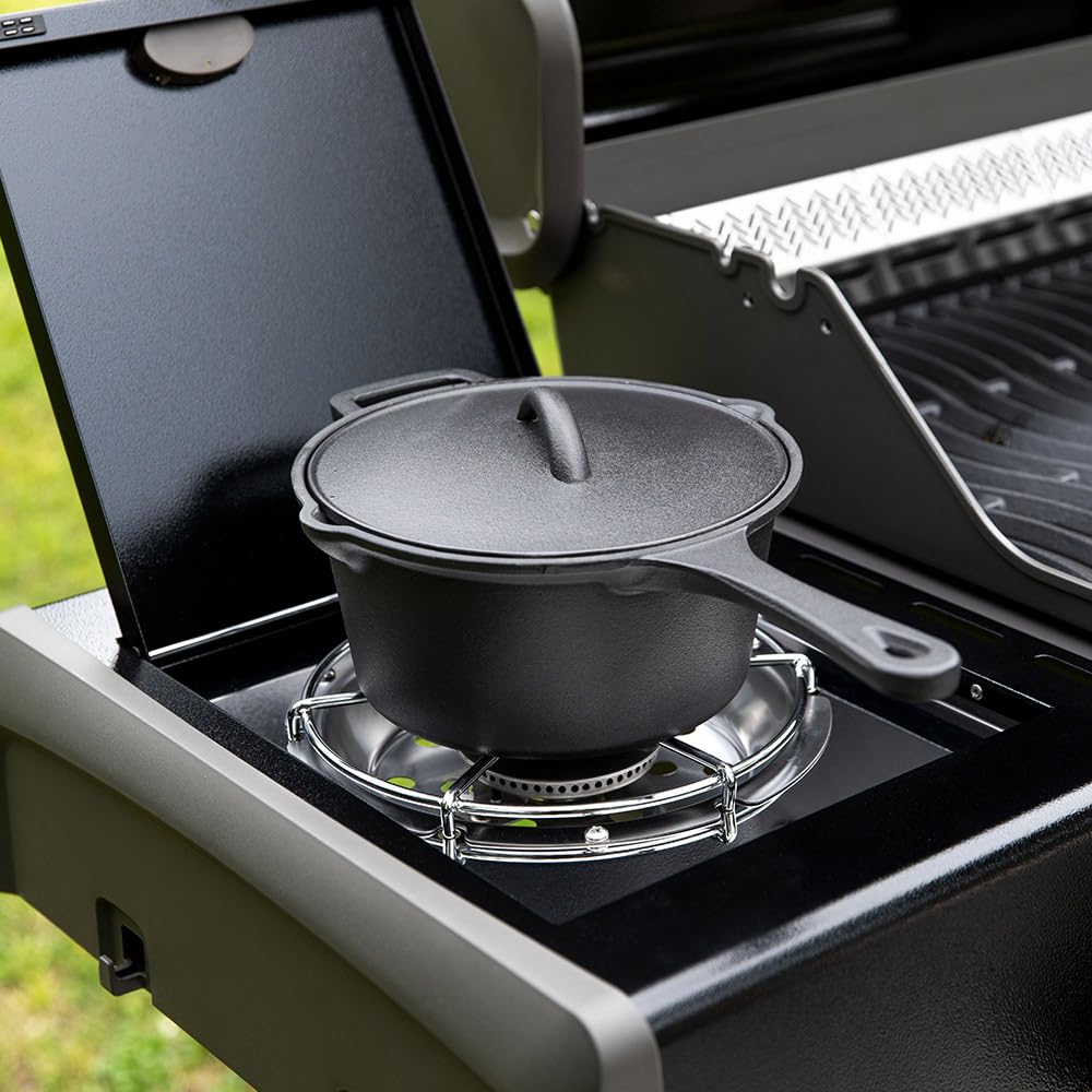 Cast Iron Sauce Pan with Lid