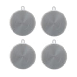 4 Pcs Silicone Dish Scrubber, Multipurpose Round Silicone Sponges Reusable Dish Brush for Kitchen Dishes Plate Fruits Vegetables Washing and Cleaning