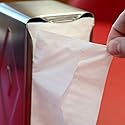 Daxwell Dispenser Napkins, Tall Fold, 1 Ply, White, D10001232 (Case of 10,000, 20 Packs of 500), 7" x 13"