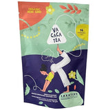 VaCaCa Mild Organic Laxative Tea - Caffeine Free Premium Herbal Tea with Senna Leaf, Dandelion Root, Peppermint, Milk Thistle and Burdock Root - 14