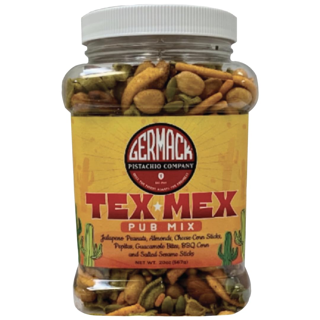 Germack® - Tex Mex Pub Mix Snack Medley (20oz Jar)