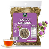Green Royalty - Milk Thistle 4oz (Cardo Mariano) - Whole Dried Herbal Tea - 100% Raw, Vegan - Natural Infusion - Non-GMO - Product of Mexico