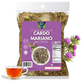 Green Royalty - Milk Thistle 4oz (Cardo Mariano) - Whole Dried Herbal Tea - 100% Raw, Vegan - Natural Infusion - Non-GMO - Product of Mexico