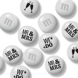 M&M'S Mr. and Mrs. Wedding Milk Chocolate Candy, 2 lb Bulk Resealable Bag