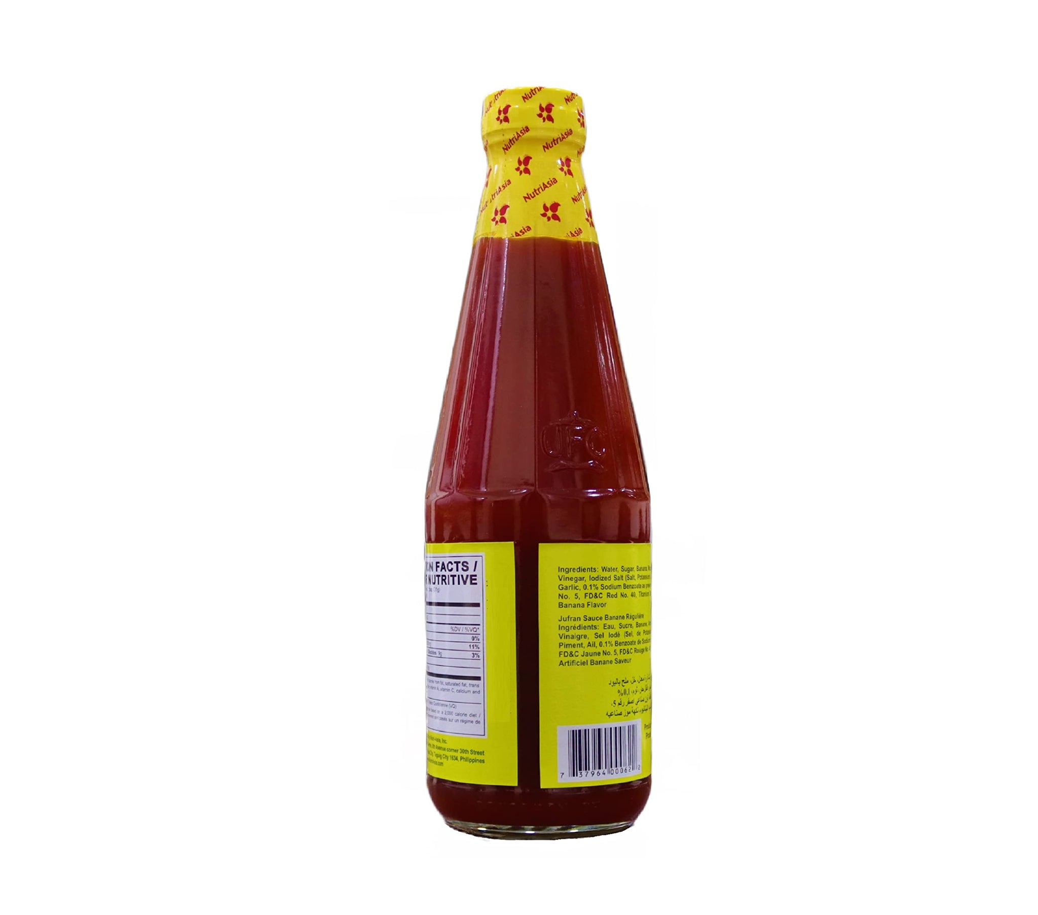 Jufran Banana Sauce, 19.76 Ounce (Pack of 12)