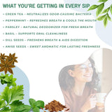 So Fresh, So Clean Herbal Tea - Fresh Breath Support & Oral Comfort* | 3 oz. Loose Leaf with 35 Empty Tea Bags Included