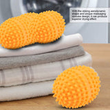 Laundry Drying Ball, 4Pcs/Set Orange Reusable Dryer Balls Washing Laundry Drying Ball for Home Clothes