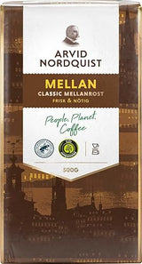Arvid Norquist Classic Coffee, Mellanrost (Medium Roast), 17.6-Ounce Packages (Pack of 2)