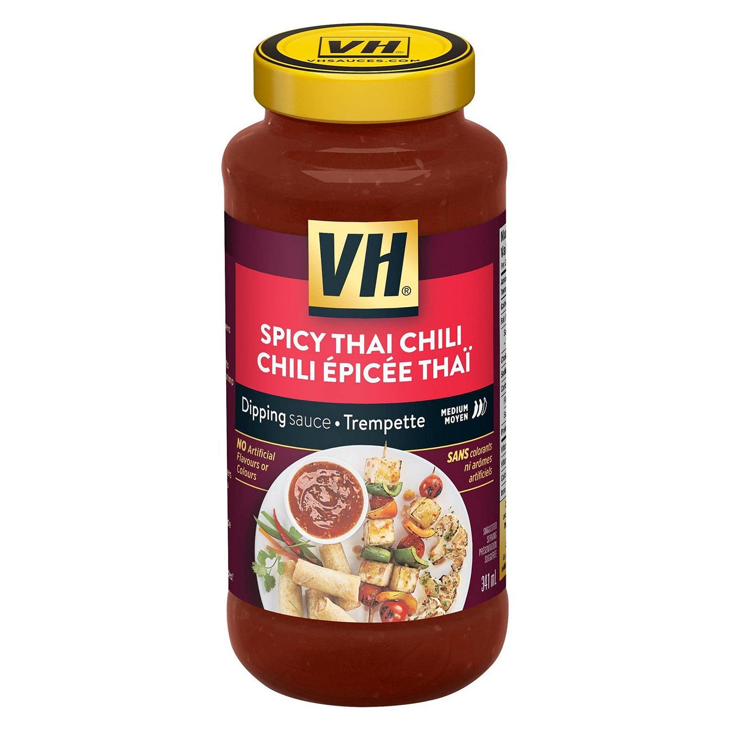VH Spicy Thai Chili Dipping Sauce, 341ml/12.2oz, 3-Pack {Imported from Canada}