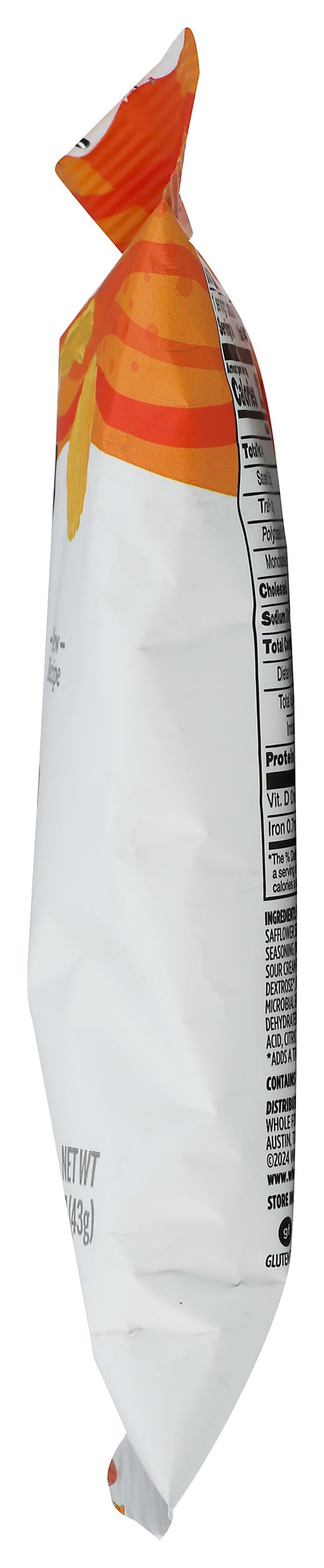 365 by Whole Foods Market, Chip Potato Rippled Cheddar Sour Cream Single, 1.5 Ounce
