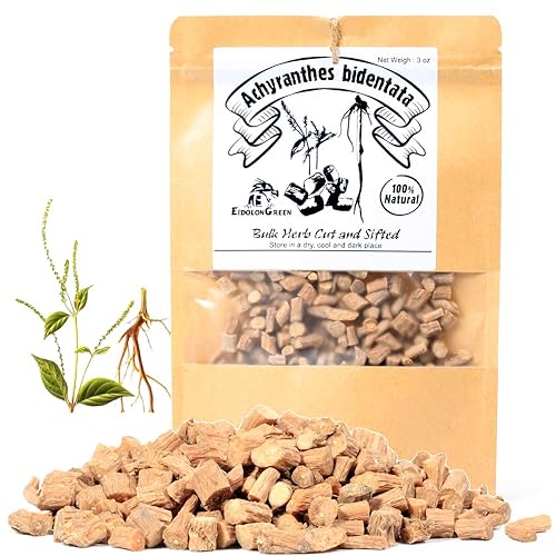 EidolonGreen Japanese Chaff Flower Roots (Achyranthes Japonica/Niuxijingdao/??/Huai Niu Xi/??) Dried Bulk Herbs 3oz (88g)