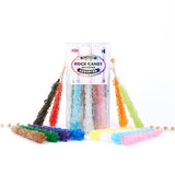 Extra Large Rock Candy Sticks: 12 Assorted Lollipop - Party Favors - Candy Buffet - Bulk Rock Candy Sticks for Birthdays, Weddings, Reception Candy
