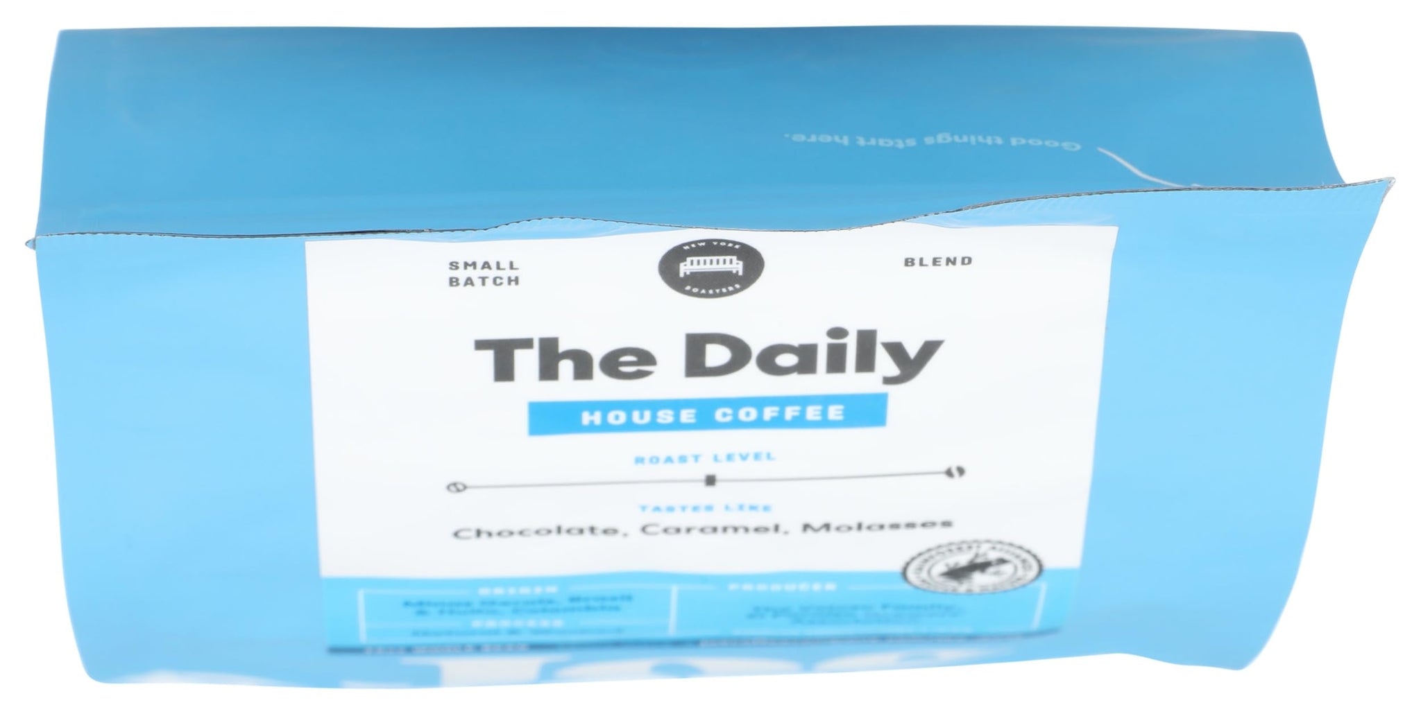 Joe Coffee Company - The Daily Whole Bean Specialty Coffee, 12 oz Bag | NYC Roaster, Rainforest Alliance Certified, Kosher, Climate-Friendly,