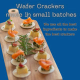 Olina's Bakehouse Wafer Crackers, Gluten Free Natural, 3-Pack