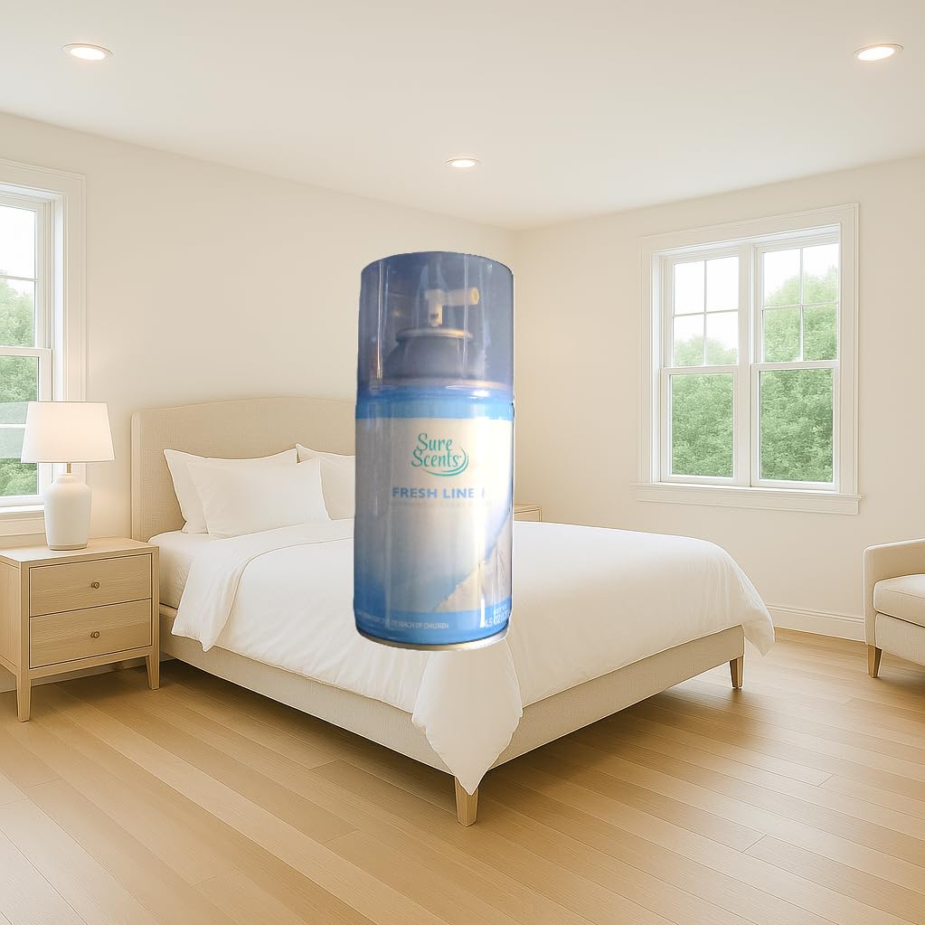 Sure Scents™ Fresh Linen Automatic Spray Refills, 4.5 oz. 12 Pack