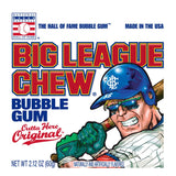 Big League Chew Original Bubble Gum 2.12 oz - Total Qty: 12