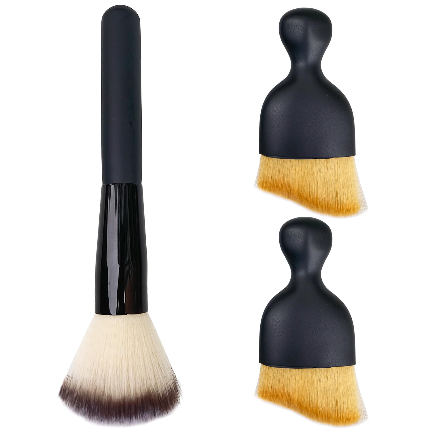 3 Pack Microfiber Duster, Small Dust Brushes, Feather Duster, Soft Fibers, Efficient Dust Removal, Cleaning Tool Perfect for Computers, Keyboards, Car