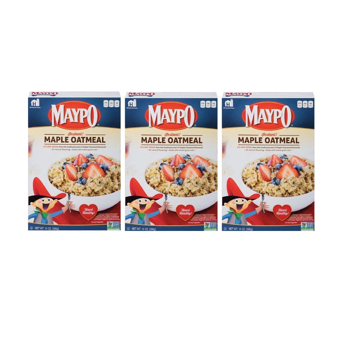 Maypo Instant Maple Oatmeal, 3-pack