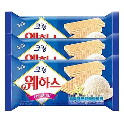 Haitai Waffle Cookie Strawberry Flavor (Vanilla)