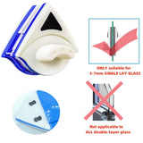 Magnetic Window Cleaner Tool Glass Wiper, Double Sided Window Cleaner Windows Cleaning Brush for High-Rise Household Cleaning Windows Thickness