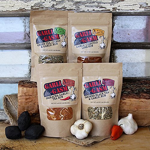 Garlic Festival Foods Garli-Gasm Variety 4 pack