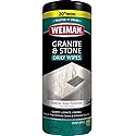 Weiman Granite Cleaner and Polish - 30 Wipes - For Granite Marble Soapstone Quartz Quartzite Slate Limestone Corian Laminate Tile Countertop and More