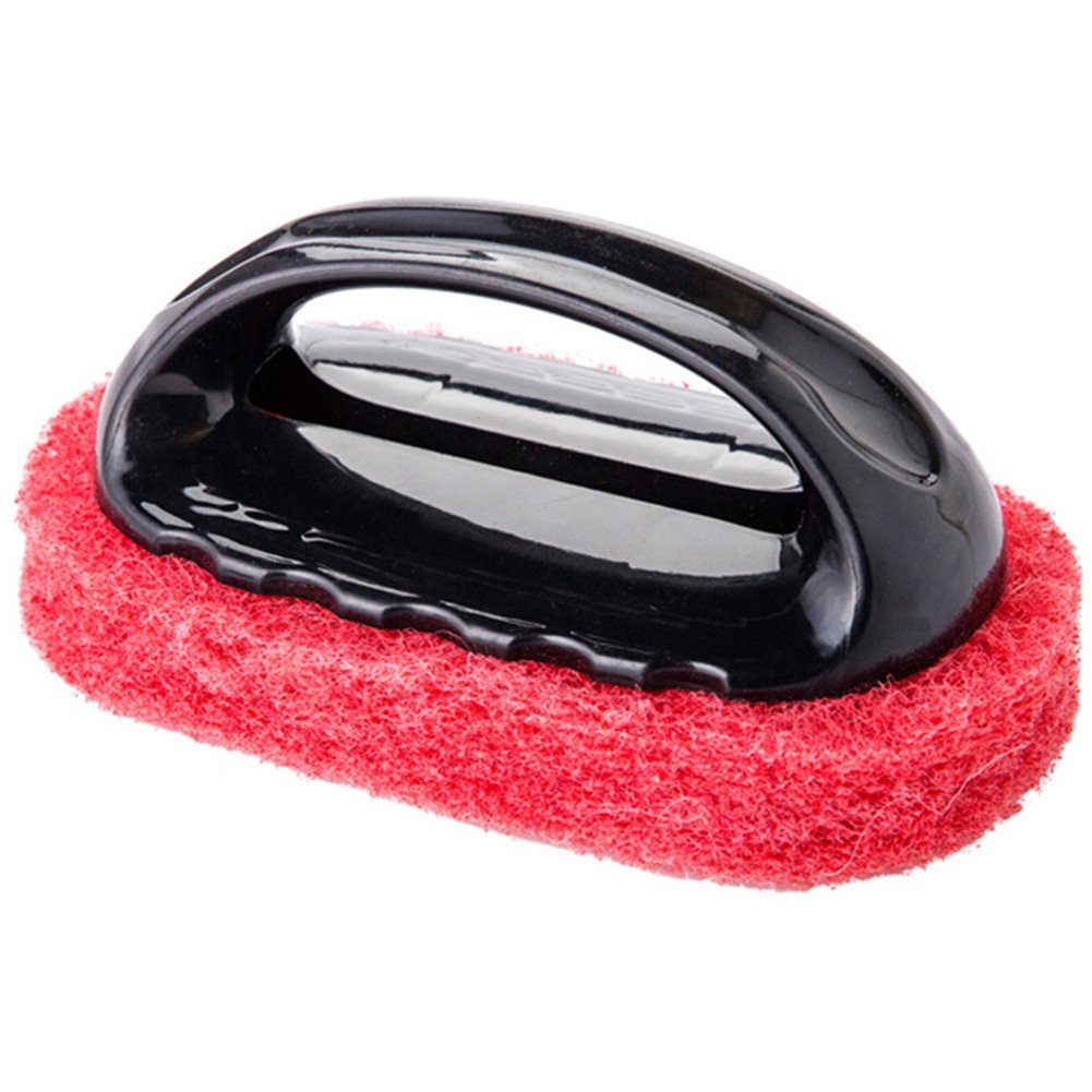 Youlixuess Best Kitchen Floor Bath Tile & Tub Scrubber Kitchen Bathroom Household Scrub Brush Non Scratch Scouring Griddle Pad